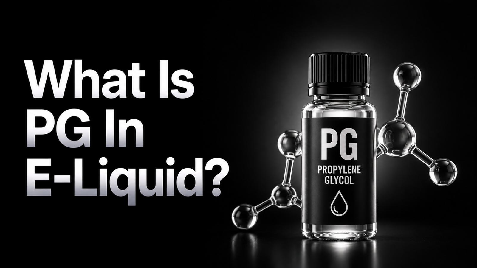 What Is PG In E-Liquid?