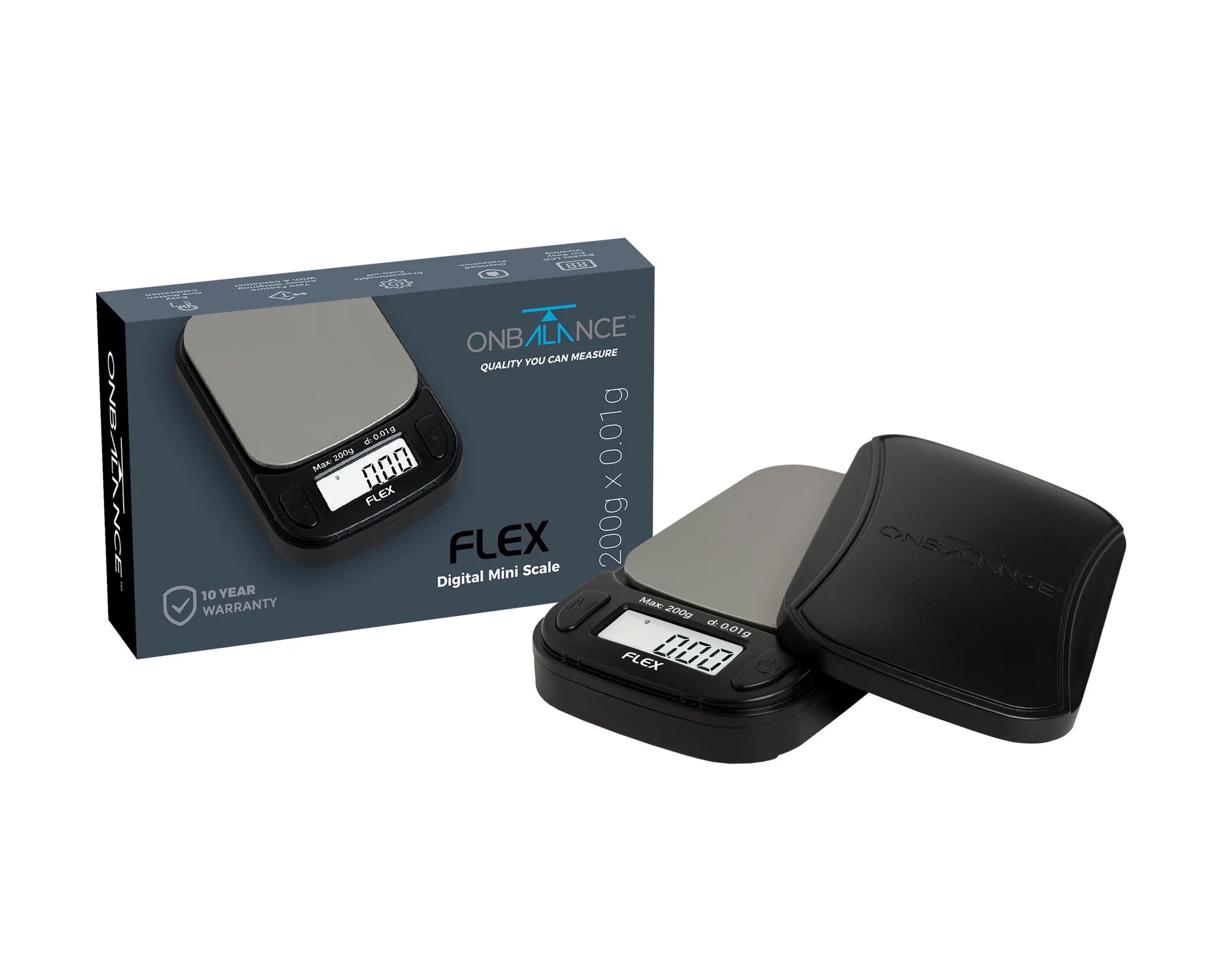 On Balance Flex FL-200 Digital Scales (200g x 0.01g)