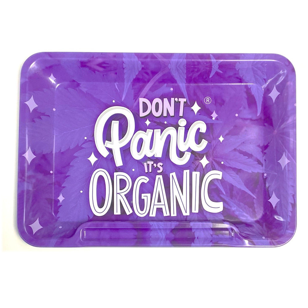 Wise Skies 'It's Organic Purple' Small Rolling Tray