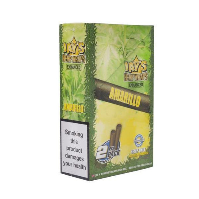 Juicy Jay's Enhanced Hemp Wraps Blunts - Amarillo-Juicy Hemp Wraps-Blazed Wholesale