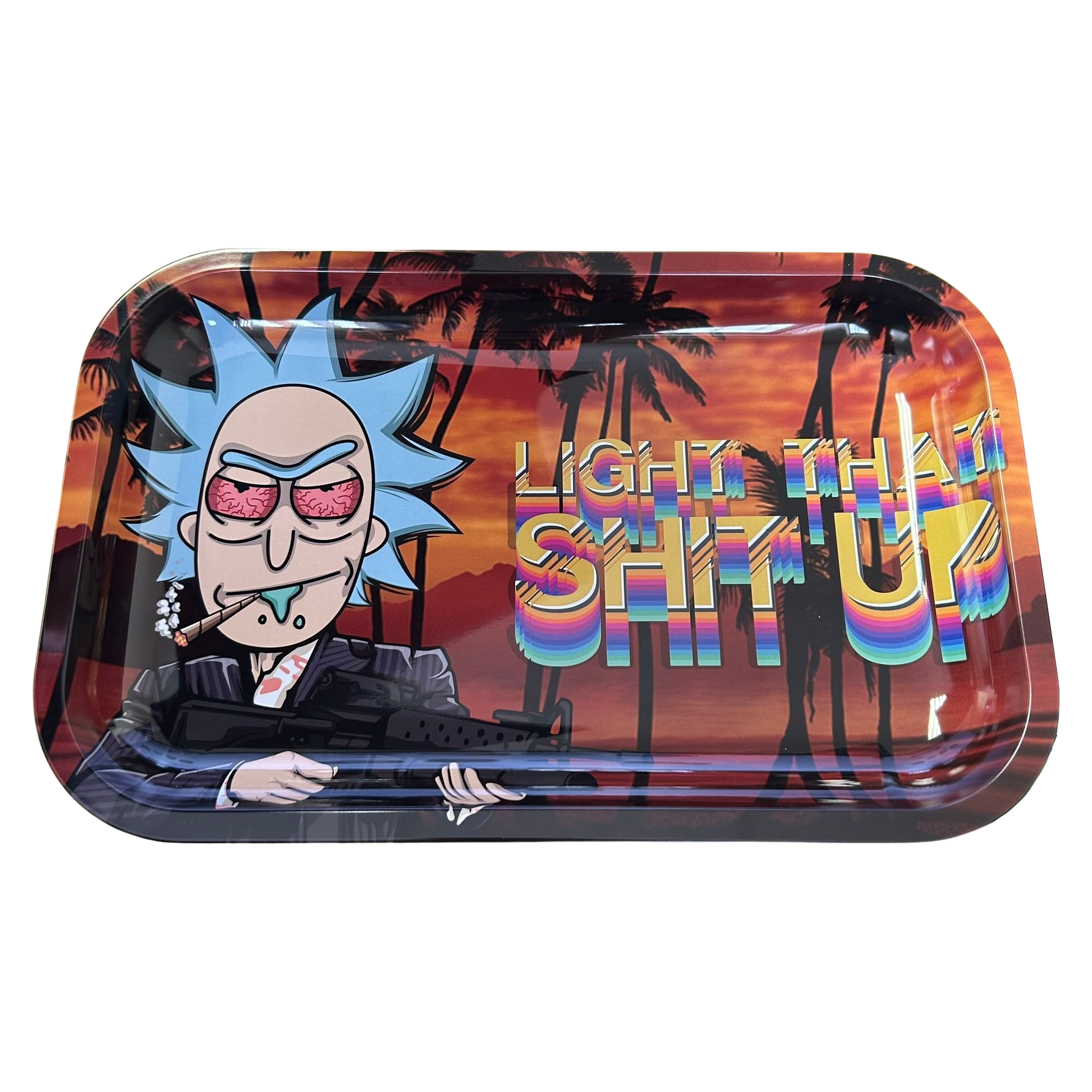 Smoke Arsenal Rolling Tray Medium - Light It Up