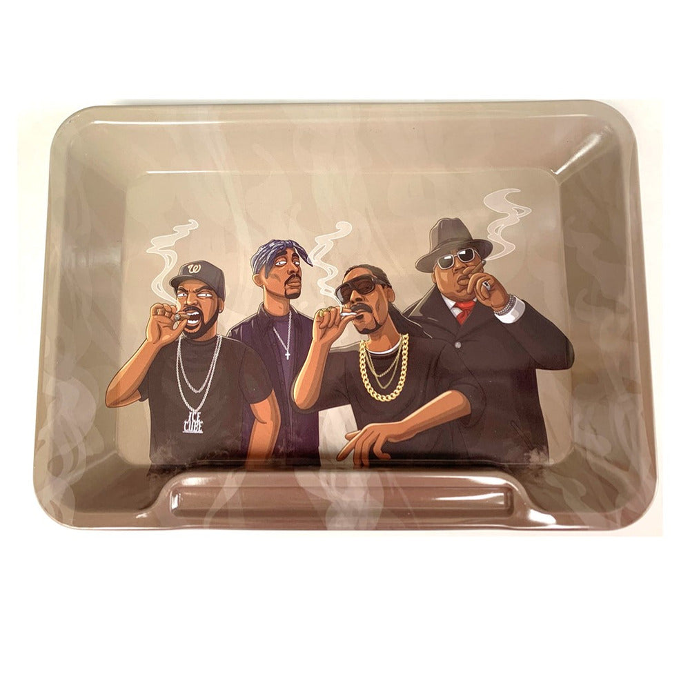 Wise Skies 'Rappers' Small Rolling Tray