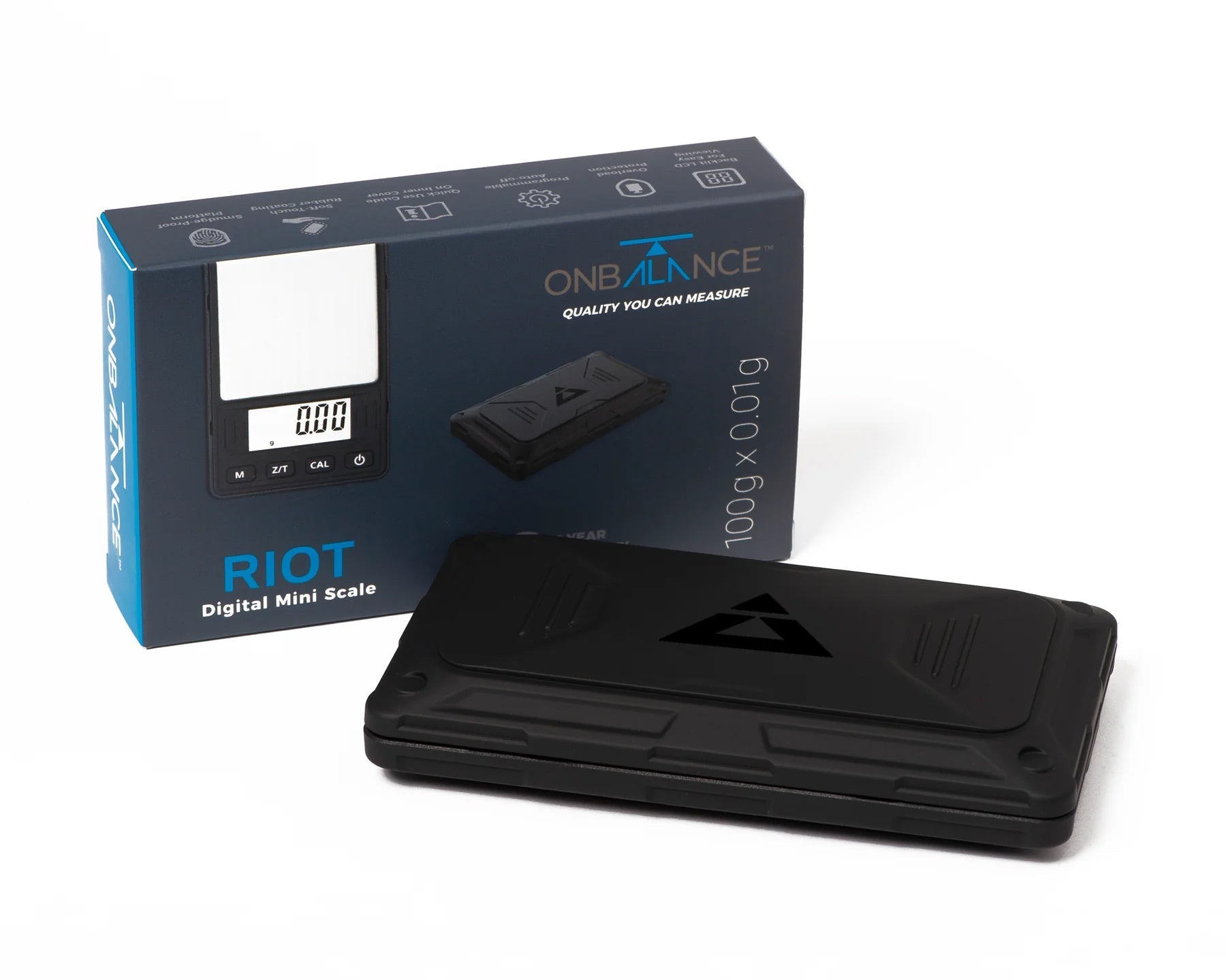 On Balance Riot RT-100 Digital Scales (100g x 0.01g)