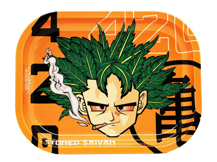Smoke Arsenal Rolling Tray Small - Stoned Saiyan