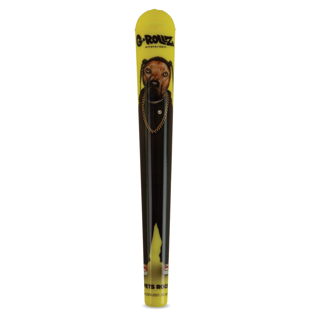 G-Rollz Yellow Rap Dog Cone Holders (36 Pack)