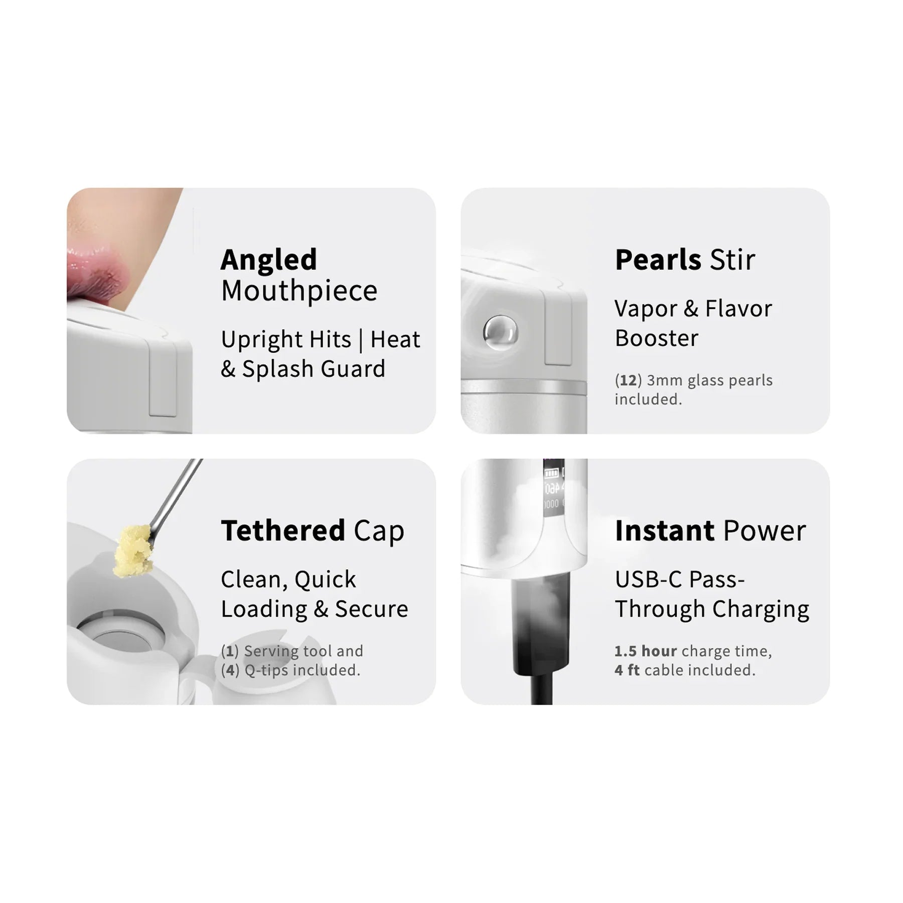 Yocan Black Pocket Concentrate Vaporizer: Sky Blue (Single Piece)