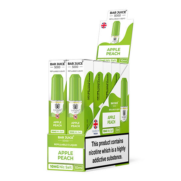 Multibuy Box of 10 Bar Juice 5000 Nic Salts