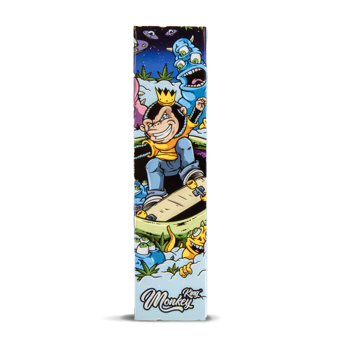 Monkey King Papers & Tips: Space Edition - King Size Unbleached (24 Pack)