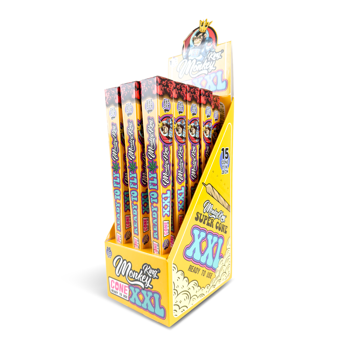 Monkey King Super Cones: XXL (15 Pack)