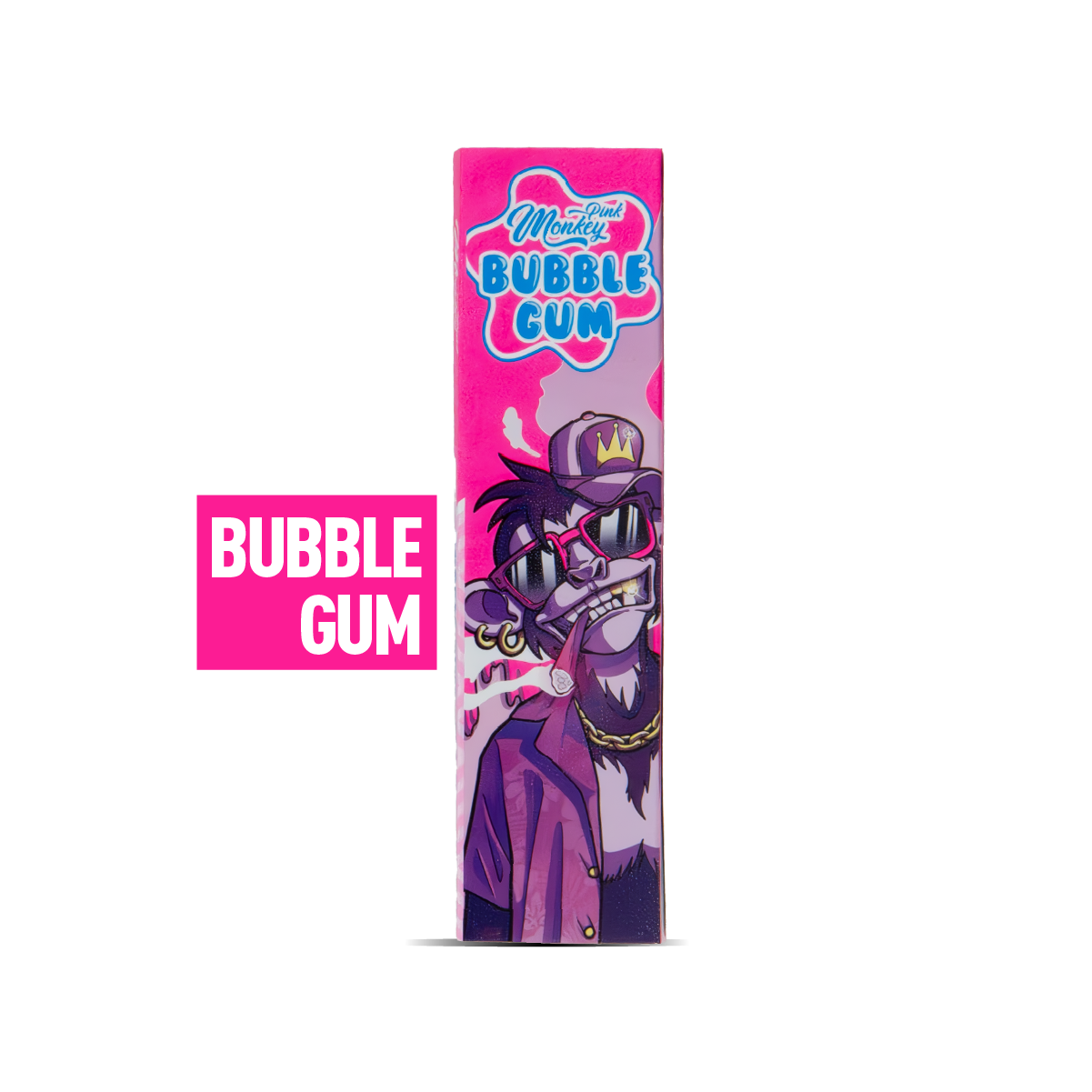 Monkey King Scented Smell Papers & Tips: Bubblegum - King Size (24 Pack)