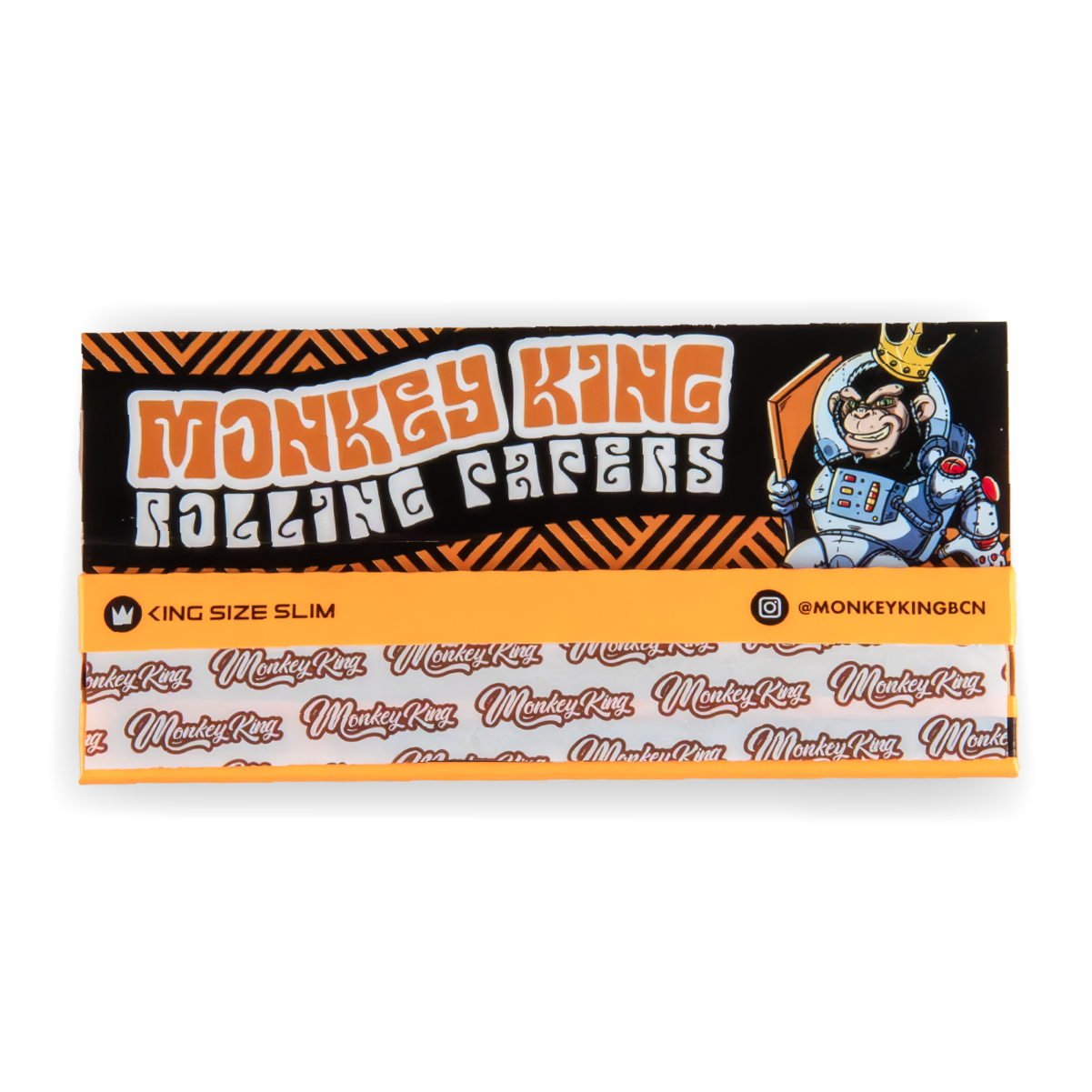 Monkey King Expert Stoners Extreme-Thin Rolling Papers: Orange (50 Pack)
