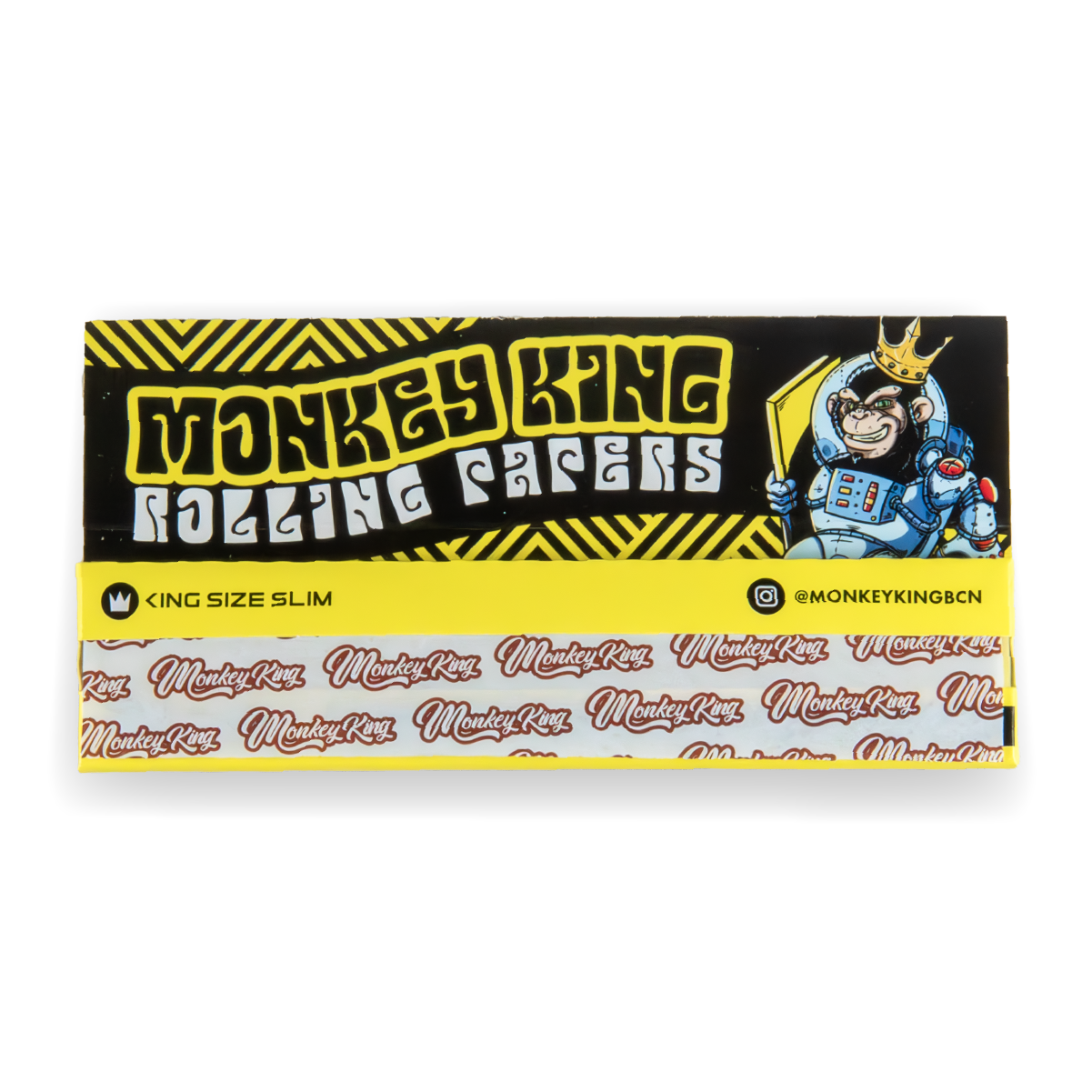 Monkey King Expert Stoners Extreme-Thin Rolling Papers: Yellow (50 Pack)