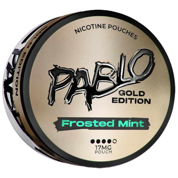 Pablo Gold Edition Frosted Mint Nicotine Pouch - My Nic Pouch