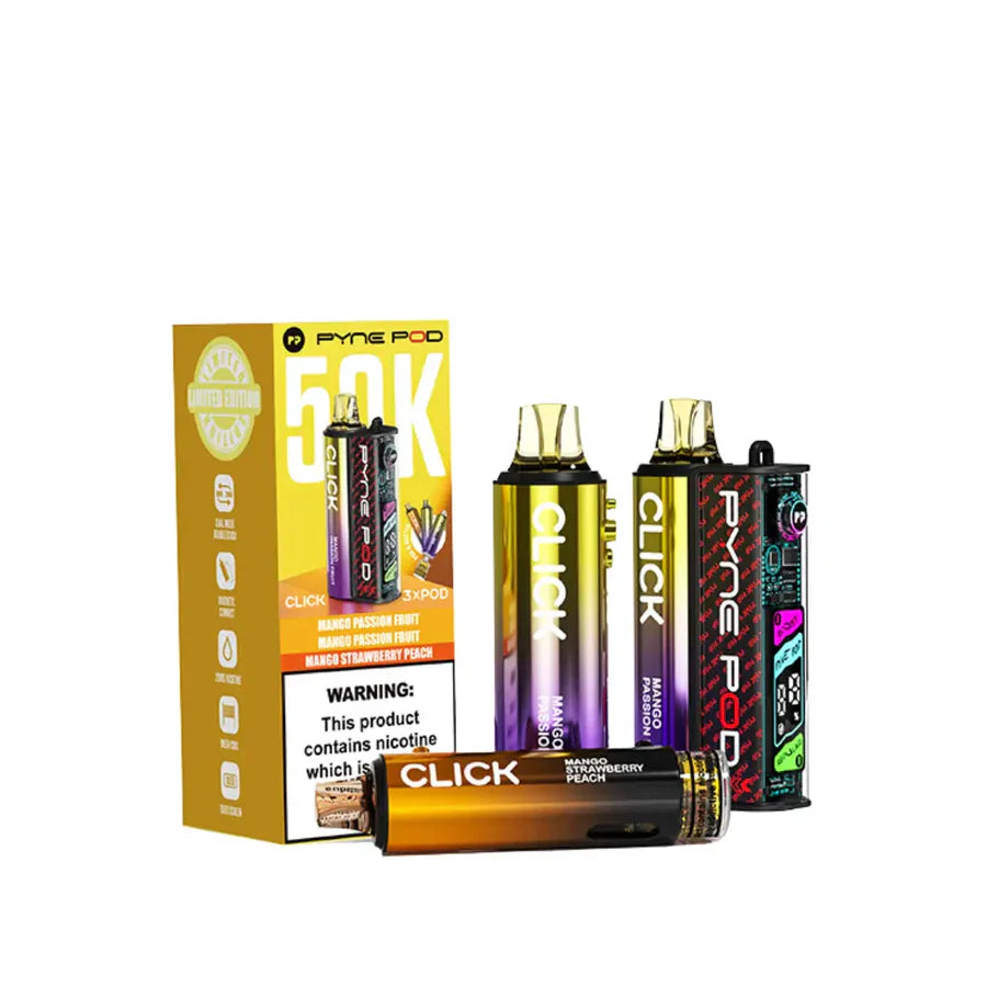Pyne Pod Click 50K Prefilled Pod Kit