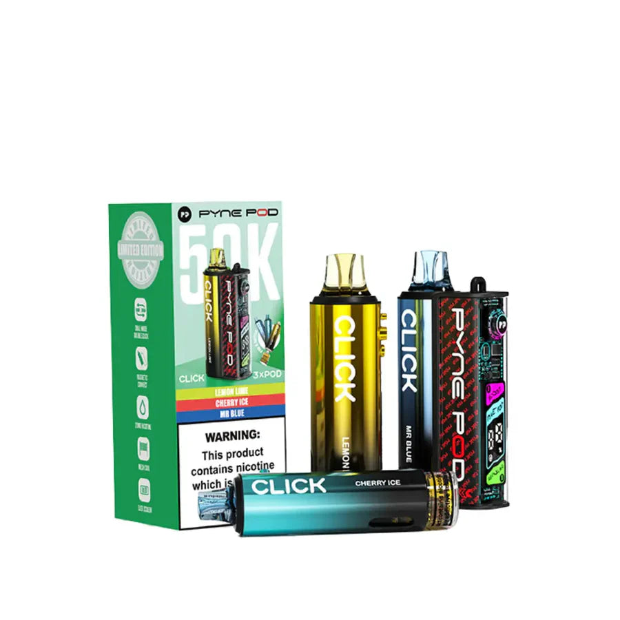 Pyne Pod Click 50K Prefilled Pod Kit