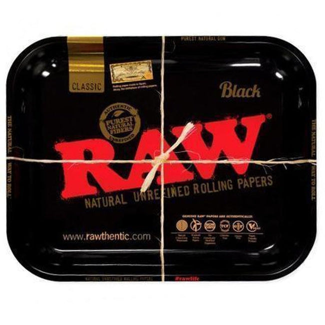 RAW 'Black' Rolling Tray (X Large 27.5 x 34)-RAW-Blazed Wholesale