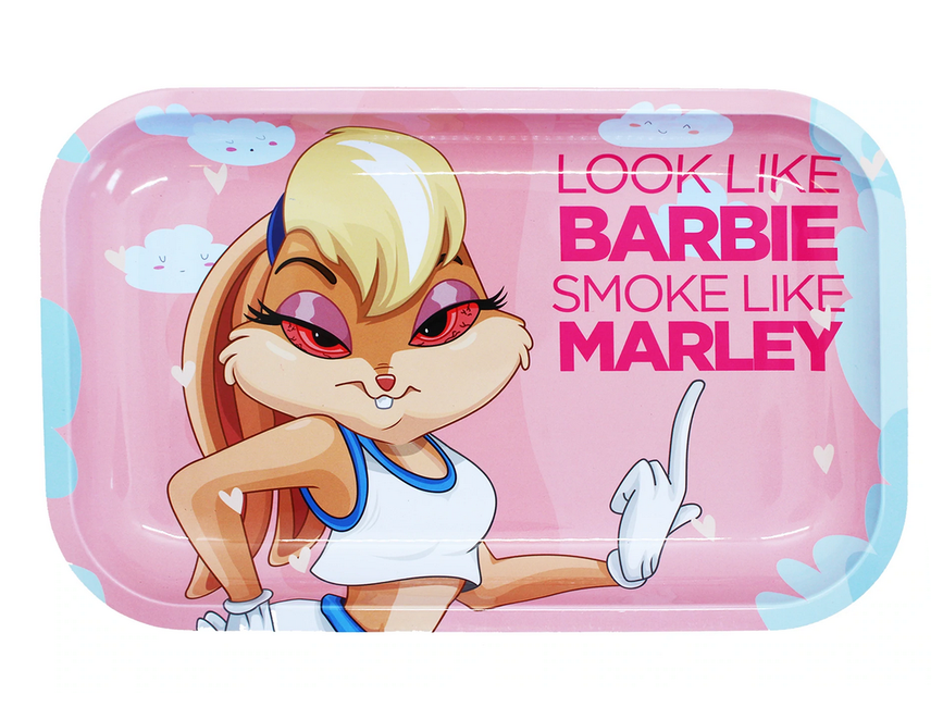 Smoke Arsenal Rolling Tray Medium - Look Like Barbie Smoke Like Marley-Smoke Arsenal-Blazed Wholesale
