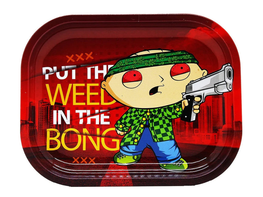 Smoke Arsenal Rolling Tray Small - Weed In The Bong-Smoke Arsenal-Blazed Wholesale