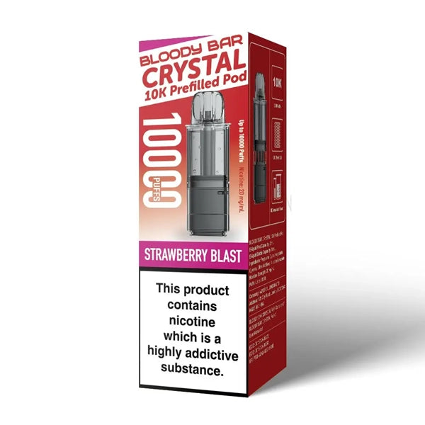 Bloody Bar Crystal 10K Prefilled Pods