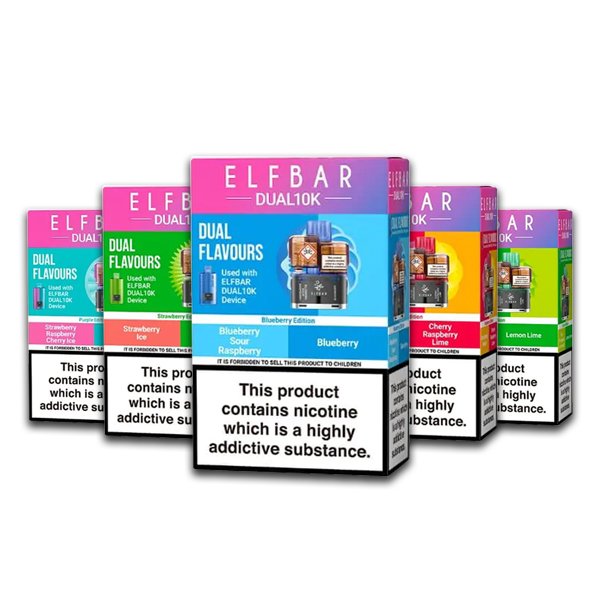 Multibuy Elf Bar Dual 10k Prefilled Pods 5 for £23.99