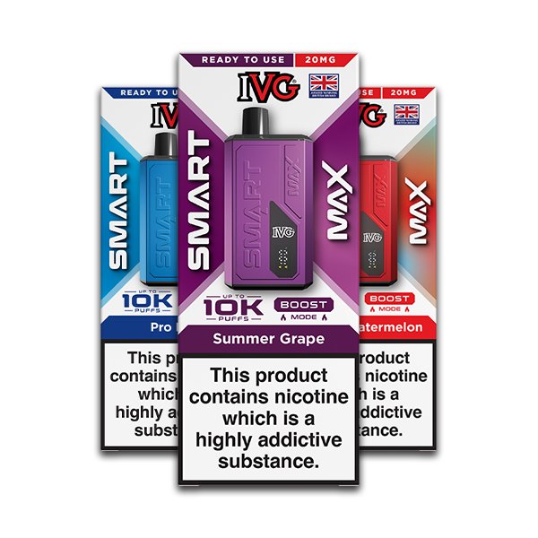 Multibuy IVG Smart Max 10k Prefilled Pod Kit 3 for £19.99