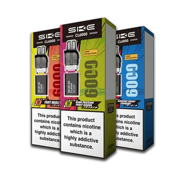 Multibuy SKE Crystal CL6000 Prefilled Pod 3 for £13.99