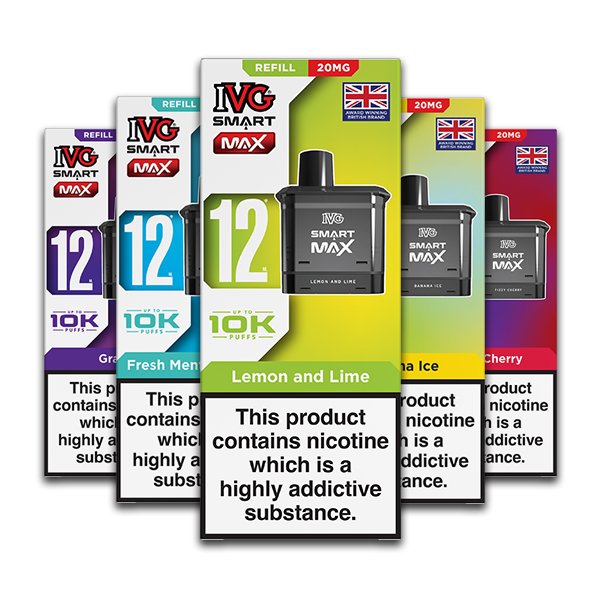 Multibuy IVG Smart Max 10k Prefilled Pods 5 for £23.99