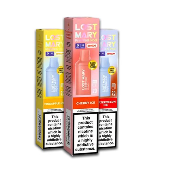 Multibuy Lost Mary BM600 Prefilled Pods 3 for £10