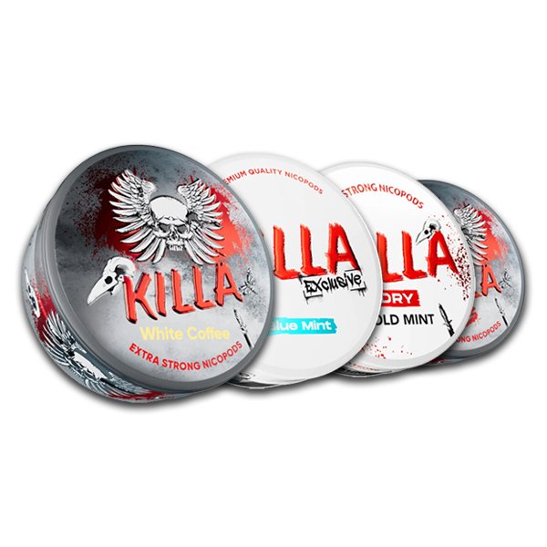 Multibuy Killa Nic Pouches 4 for £10