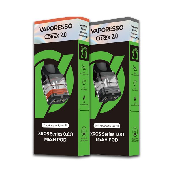 Multibuy Vaporesso Xros Corex 2.0 Pods 2 for £16.99