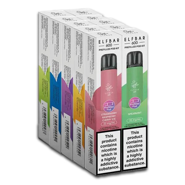 Multibuy Elf Bar 600 Prefilled Pod Kit