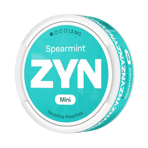 Spearmint 3mg ZYN Nicotine Pouches